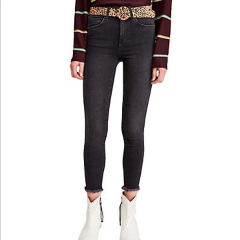 Free people cropped jeans
